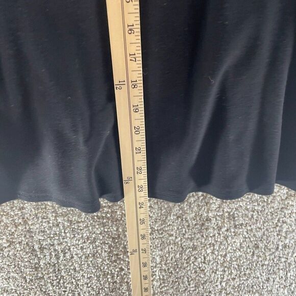 Torrid Shirt Womens 0 Black Tank Top Casual Pullover Preppy Plus Rayon Nylon - Picture 7 of 11